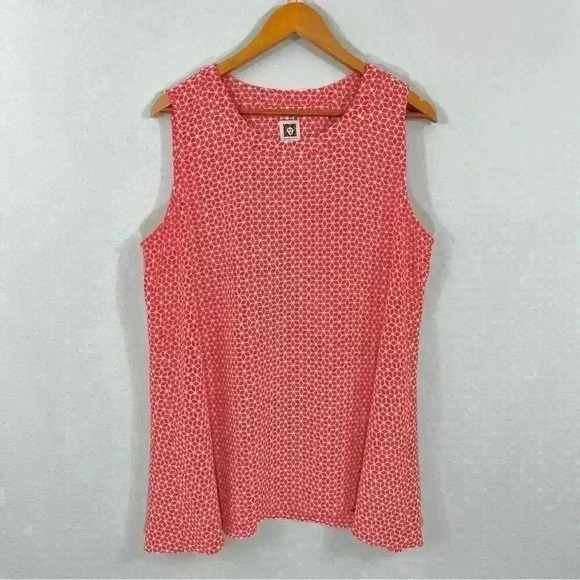 Anne Klein sleeveless plus size tunic - Picture 1 of 3